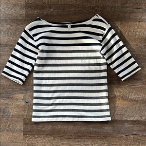 J. Crew Nautical Striped Top